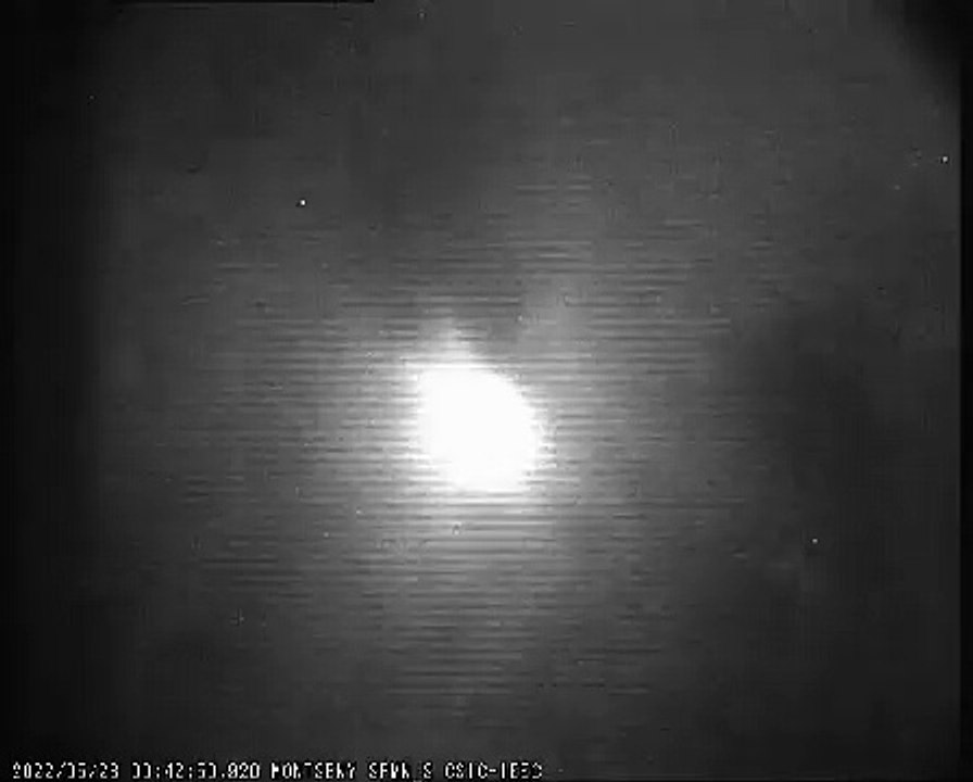 Una bola de fuego atraviesa el cielo en Cataluña / Red de Investigación de Bólidos y Meteoritos (SPMN)