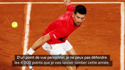 Wimbledon - Djokovic : "Quand une erreur est commise, il doit y avoir des conséquences"