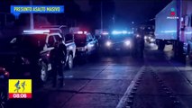 Denuncian asalto masivo en una carretera de Querétaro