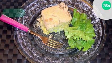 Crumble de poulet aux poireaux et curry