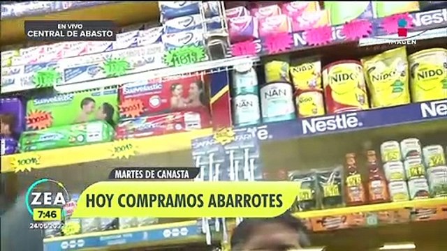 Así los precios de los abarrotes en la Central de Abasto de la CDMX