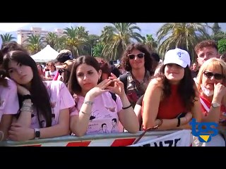 I giovani protagonisti delle manifestazioni per la strage di Capaci