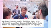 Nicolas Hulot accusé de viol et agressions sexuelles : L'ex-ministre a été entendu pour la première fois