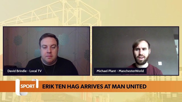 Erik ten Hag arrives at Manchester United