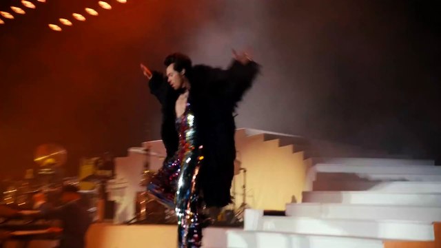 Harry Styles chante son tube As It Was à Coachella