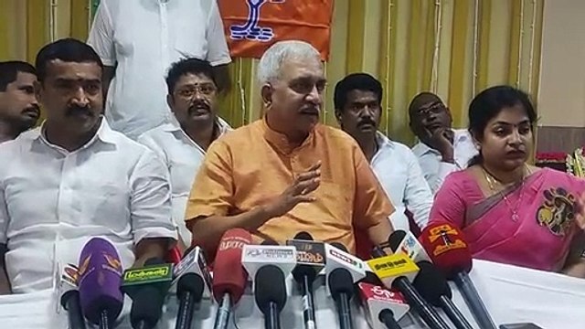 மத்திய அரசு திட்டங்களில் தமிழக அரசு ஊழல்! - பாஜக நாராயணன் குற்றச்சாட்டு