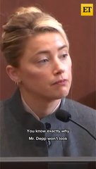 Why Johnny Depp Doesn’t Look at Amber Heard in Trial