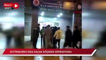 Zeytinburnu'nda kaçak göçmen operasyonu: 54 kişi yakalandı