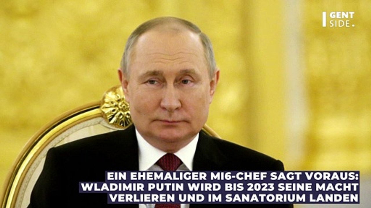 Wladimir Putin könnte in einem Sanatorium landen, um einen Putsch zu verhindern, so der ehemalige M16-Chef