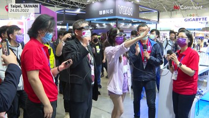À Taiwan, le salon Computex présente le meilleur des technologies de pointe