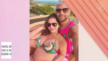 Viviane Araújo revela sangramento na gravidez e expõe impacto na vida sexual do casal: 'Bastante medo'