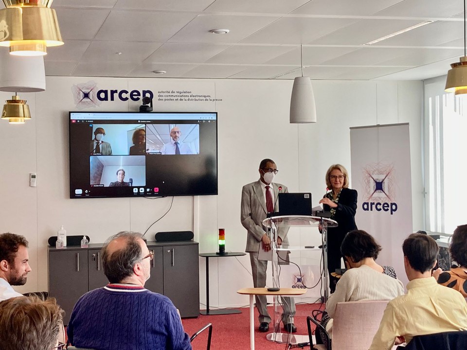 Conférence Telconomics 2022 : présentation de Laure de La Raudière, présidente de l'Arcep (24 mai 2022)