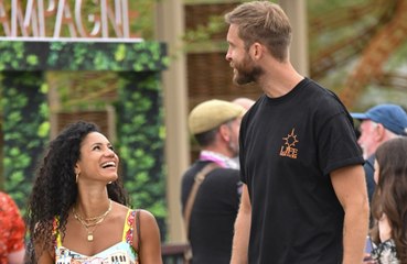 Vick Hope is engaged to DJ Calvin Harris