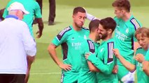 El Real Madrid se entrena en el ‘UEFA Open Media Day’ de cara a la final de Champions League