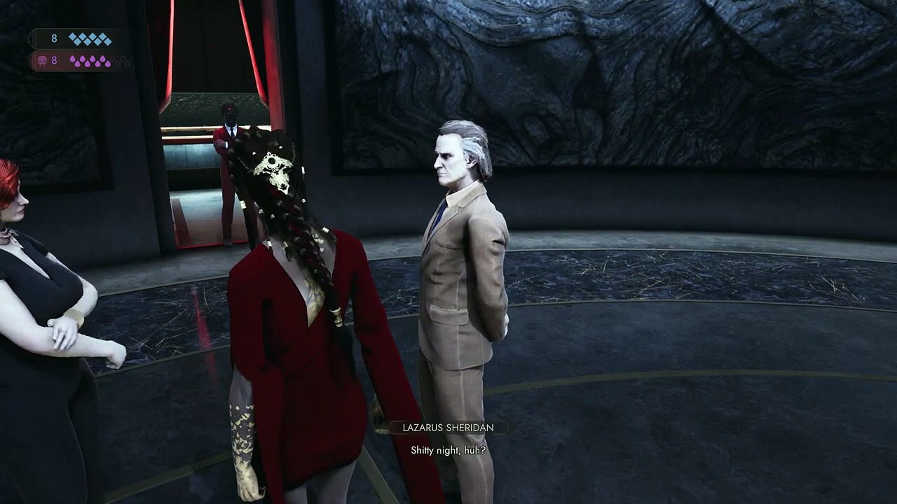 Vampire The Masquerade Swansong - Scene 1 Emem_ Talk to Abigail Nurmi _Code Red__ Dialogue Gameplay