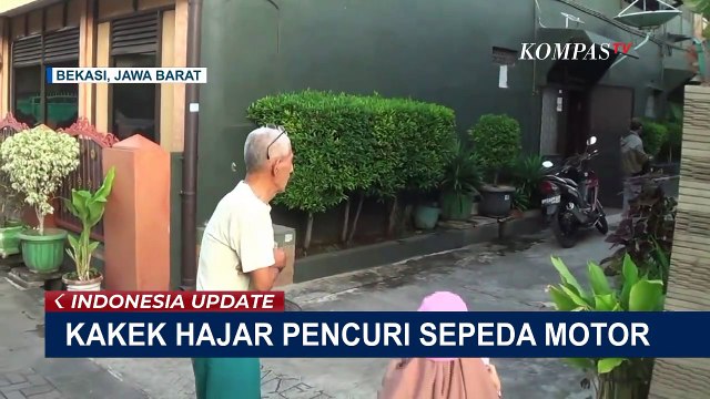 Viral di Media Sosial, Aksi Heroik Seorang Kakek di Bekasi Hajar Pencuri Motor!