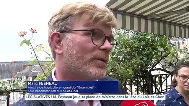 LÉGISLATIVES / M. Fesneau joue sa place de ministre dans la 1ère du Loir-et-Cher