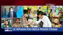 Survei Kepuasan Terhadap Kinerja Jokowi, LSI : Stagnan, Masalah Minyak Goreng Sangat Berpengaruh