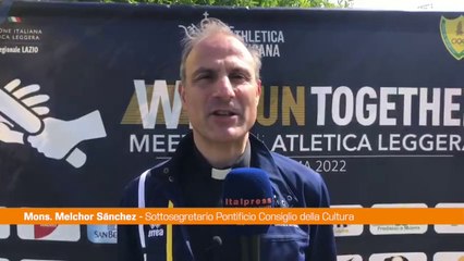 Mons. Sanchez "We Run Together una festa dello sport per tutti"