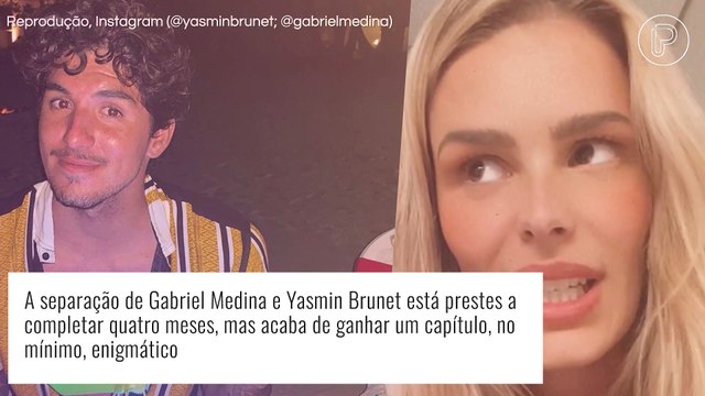 Indireta trocada? Gabriel Medina e Yasmin Brunet levantam polêmica com posts. Detalhes!