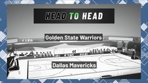 Golden State Warriors At Dallas Mavericks: First Half Moneyline, Game 4, May 24, 2022