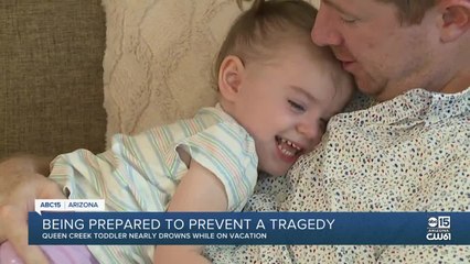 Queen Creek family nearly loses 2-year-old daughter in pool drowning