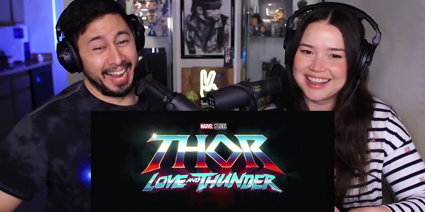 THOR LOVE AND THUNDER Official Trailer REACTION - Marvel Studios - Chris Hemsworth, Taika Waititi