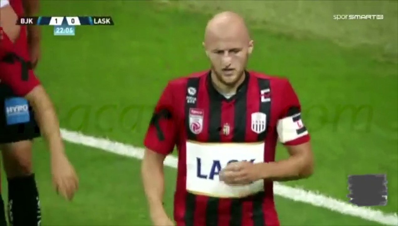 Beşiktaş 1-0 Lask Linz 09.08.2018 - 2018-2019 UEFA European League 3rd Qualifying Round 1st Leg