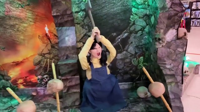 Trying on Halloween Costumes! & Halloween Makeup Attempt