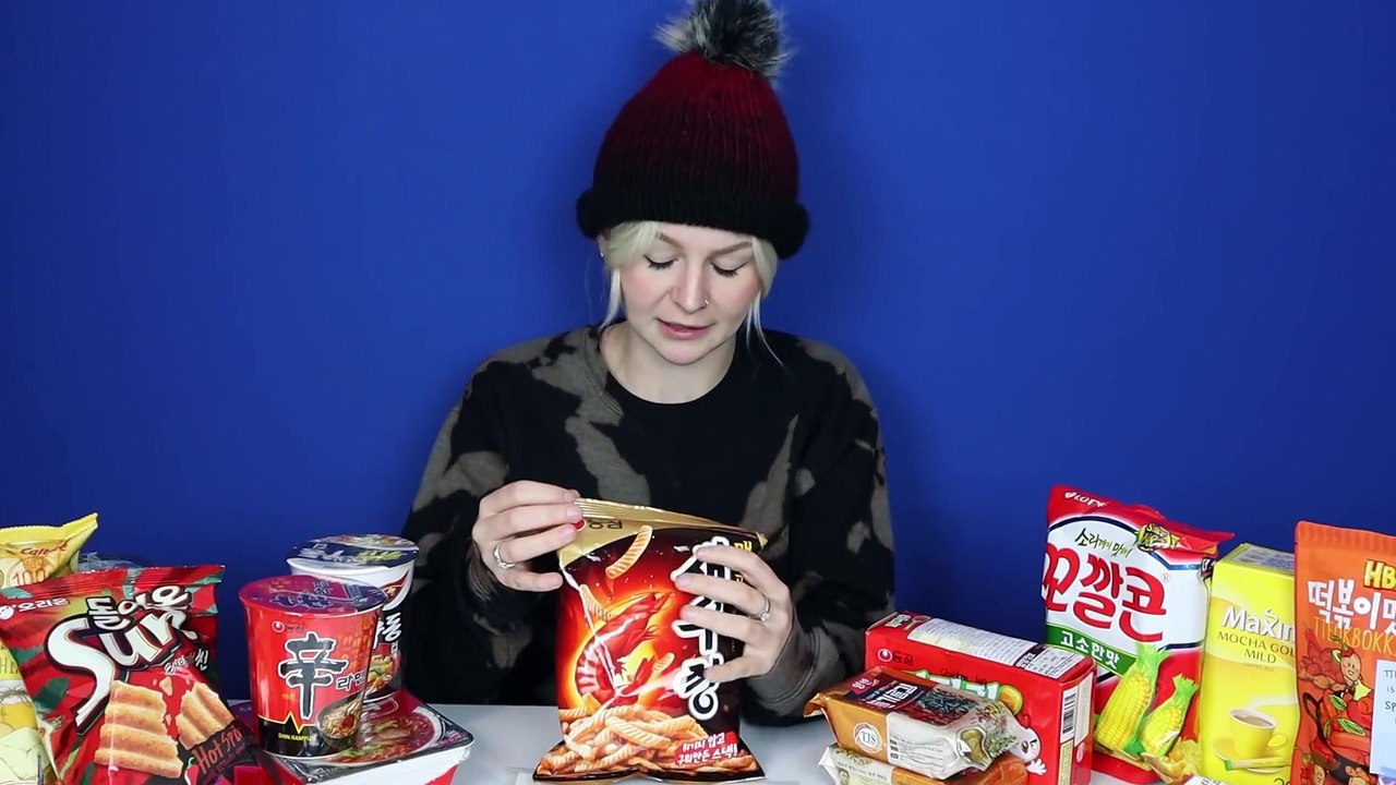 My Characters try International Snacks!