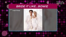 Brooklyn Beckham and Nicola Peltz Say Wedding Looks Were Inspired by David Bowie and Iman