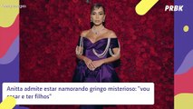 No duro mucho soltera! Anitta está namorando gringo misterioso com quem quer casar