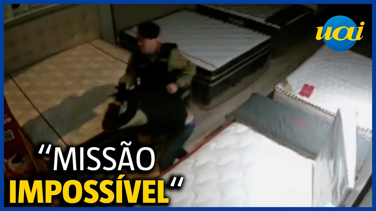 Ladrões são presos após furtar loja de colchões...