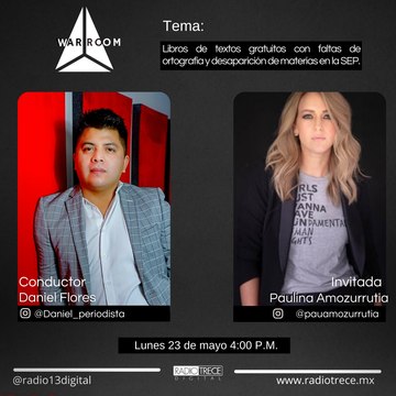 War Room: Libros de textos gratuitos con faltas de ortografía y desaparición de materias en la SEP.