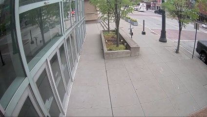 Violent crash d'une Tesla à Columbus