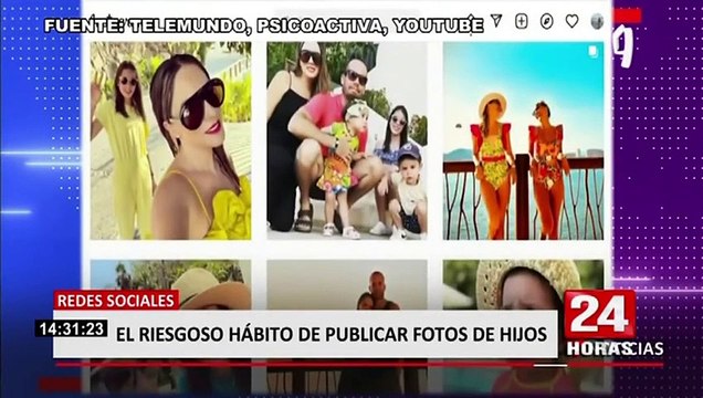 Informe internacional señala los riesgos de publicar fotos de hijos en redes sociales