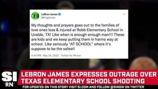 LeBron James Expresses Outrage Over Texas Elementary School Shooting