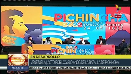 Alejandro López: La victoria de Pichincha es resultado de la unión de América