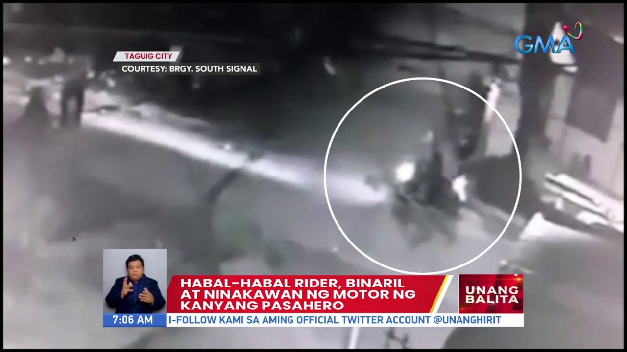 Habal-habal rider, binaril at ninakawan ng motor ng kanyang pasahero sa ...