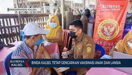 Download Video: Pelonggaran Prokes, Vaksinasi Tetap Gencar, BIN Kalsel Sasar Target Utama Lansia dan Anak