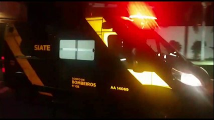 Corpo de Bombeiros atende pessoa ferida no Bairro Country