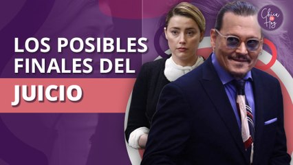 Los 6 posibles finales del juicio entre Johnny Depp y Amber Heard