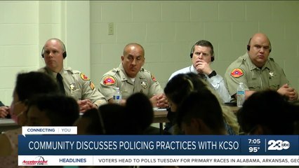 Community discusses policing practices with KCSO