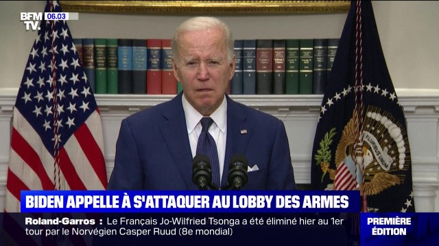 Joe Biden: J'avais espéré qu'en devenant président, je n'aurais pas à me retrouver dans cette situation encore une fois. Un nouveau massacre. Uvalde, Texas
