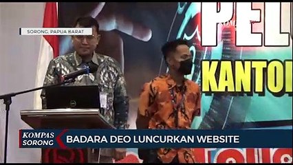 Скачать видео: Permudah Pelayanan Bandara DEO Luncurkan Website Informasi Penerbangan