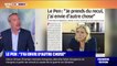 Marine Le Pen ne se voit pas en "présidente à vie" du RN