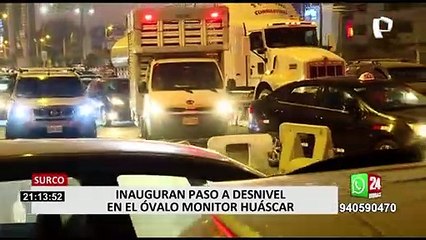 Óvalo Monitor: Vocera de MML pide a conductores que usen vía auxiliar para evitar tráfico