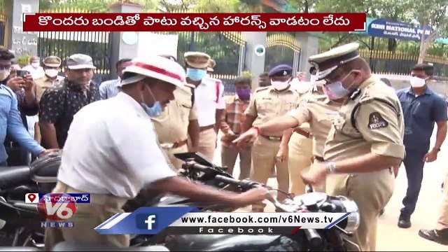 Traffic Police Focus New Rules On Vehicles For Sound Pollution _ Telangana _ V6 News