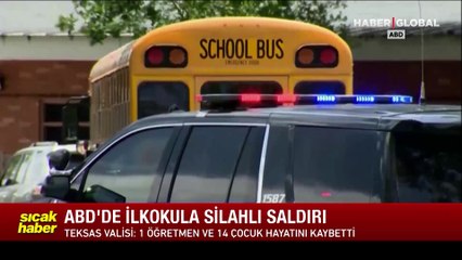 ABD'de katliam! İlkokula saldırı düzenlendi, 14 çocuk ve 1 öğretmen yaşamını yitirdi
