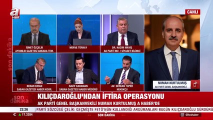 Numan Kurtulmuş'tan Kılıçdaroğlu'nun iddilarına tepki: Tamamıyla FETÖ’vari bir söylemdir